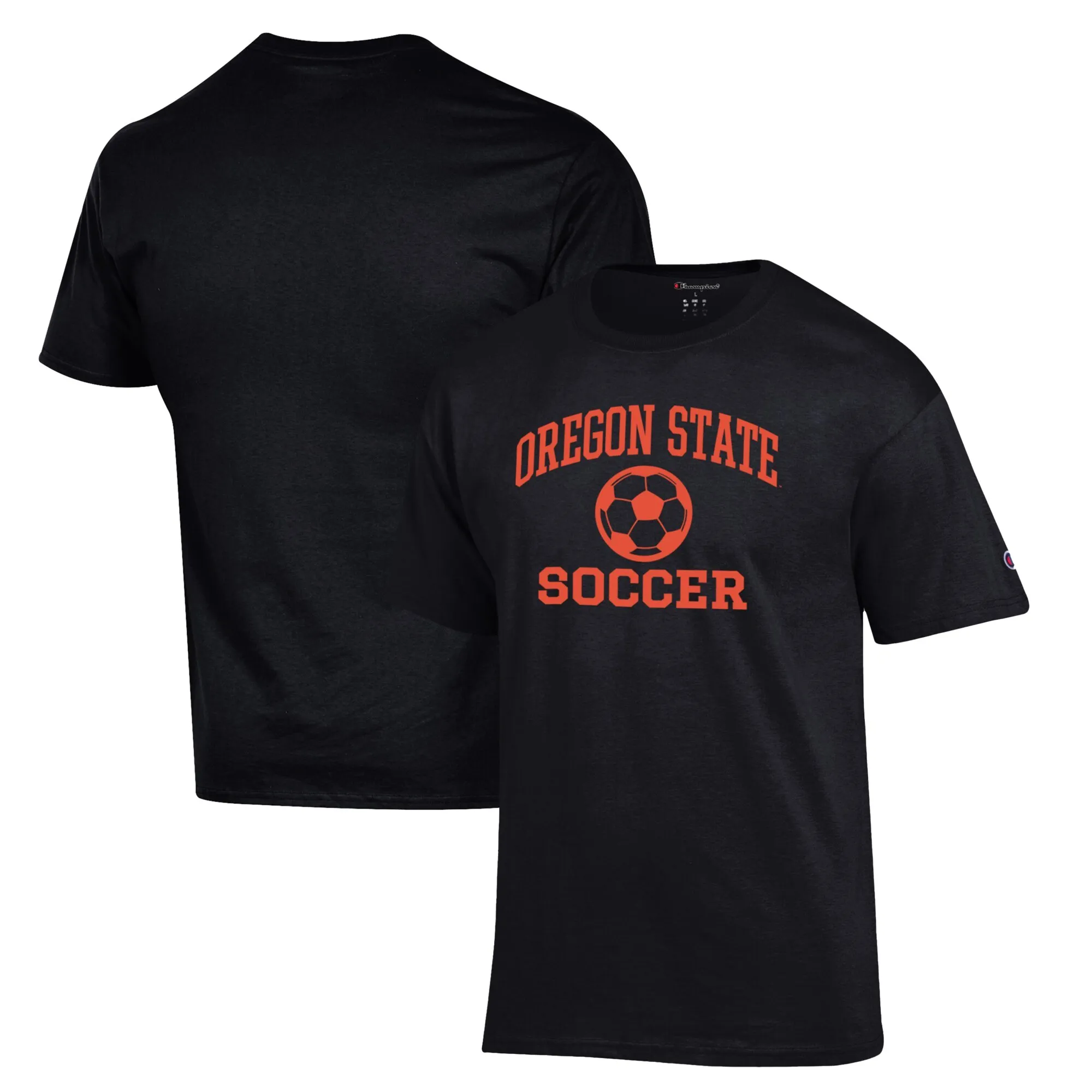 Champion Oregon State Beavers Black Soccer Icon T-Shirt