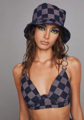 Chase Nobody Bra & Hat Set-