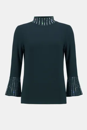 Chic High Neck Pullover Style 234920