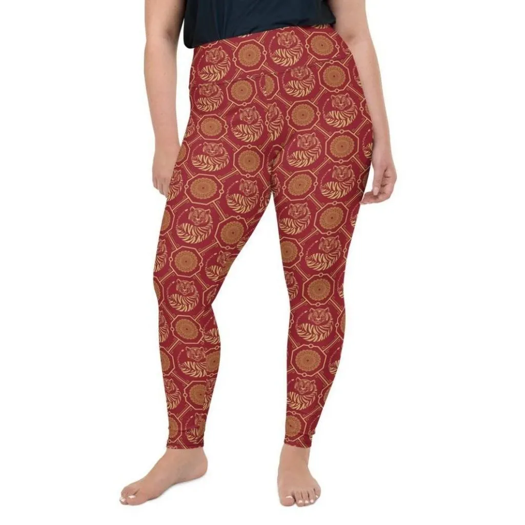 Chinese New Year Plus Size Leggings