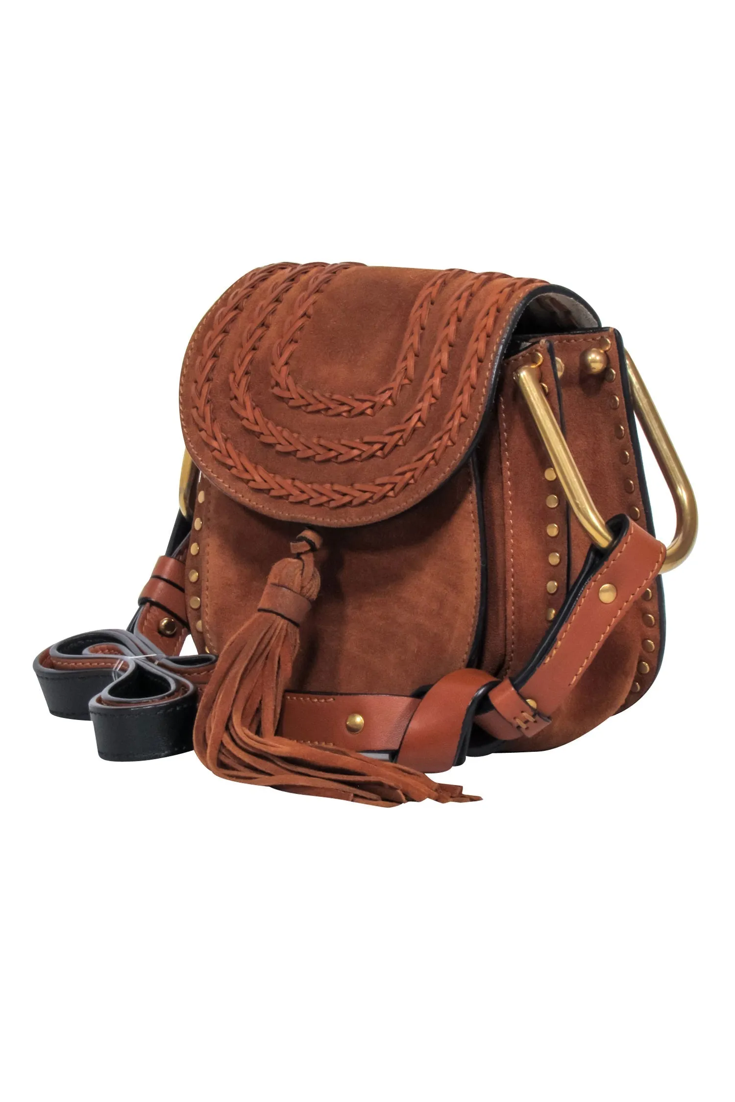 Chloe - Tan Suede Crossbody Bag