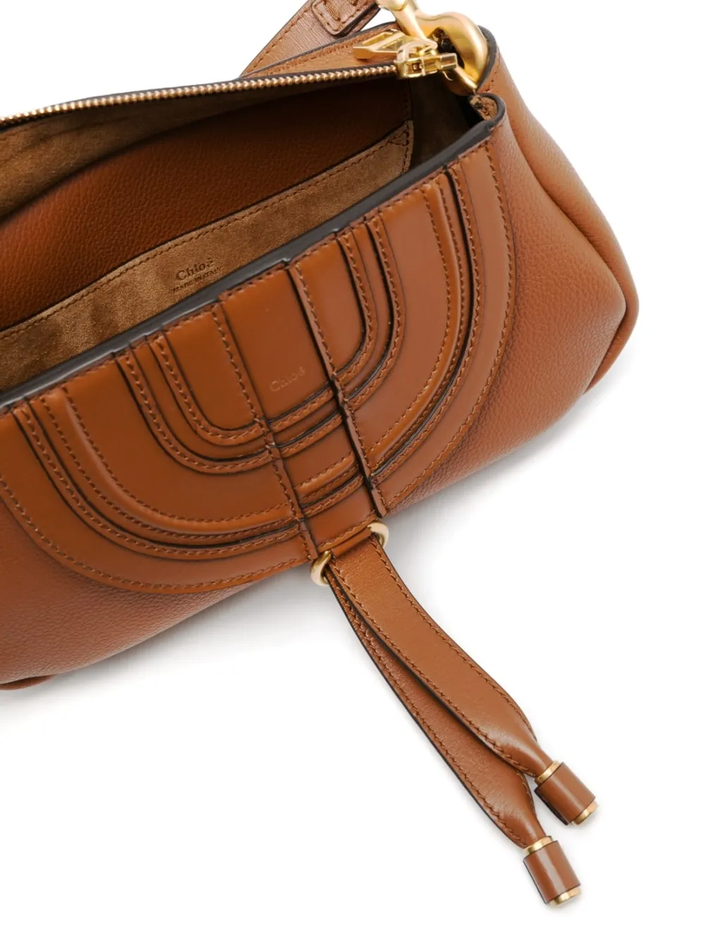 Chloè    Chloè Marcie Leather Shoulder Bag