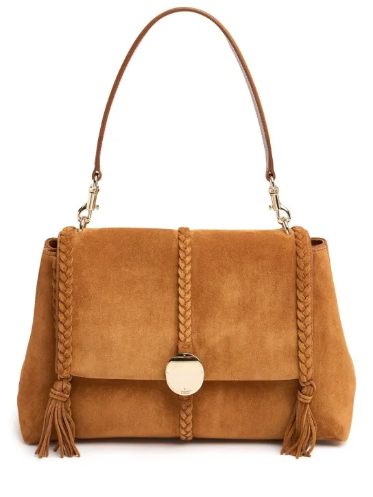 Chloé   Penelope suede shoulder bag 