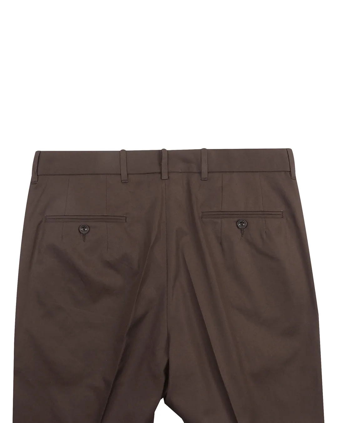 Chocolate Brown Twill Chino