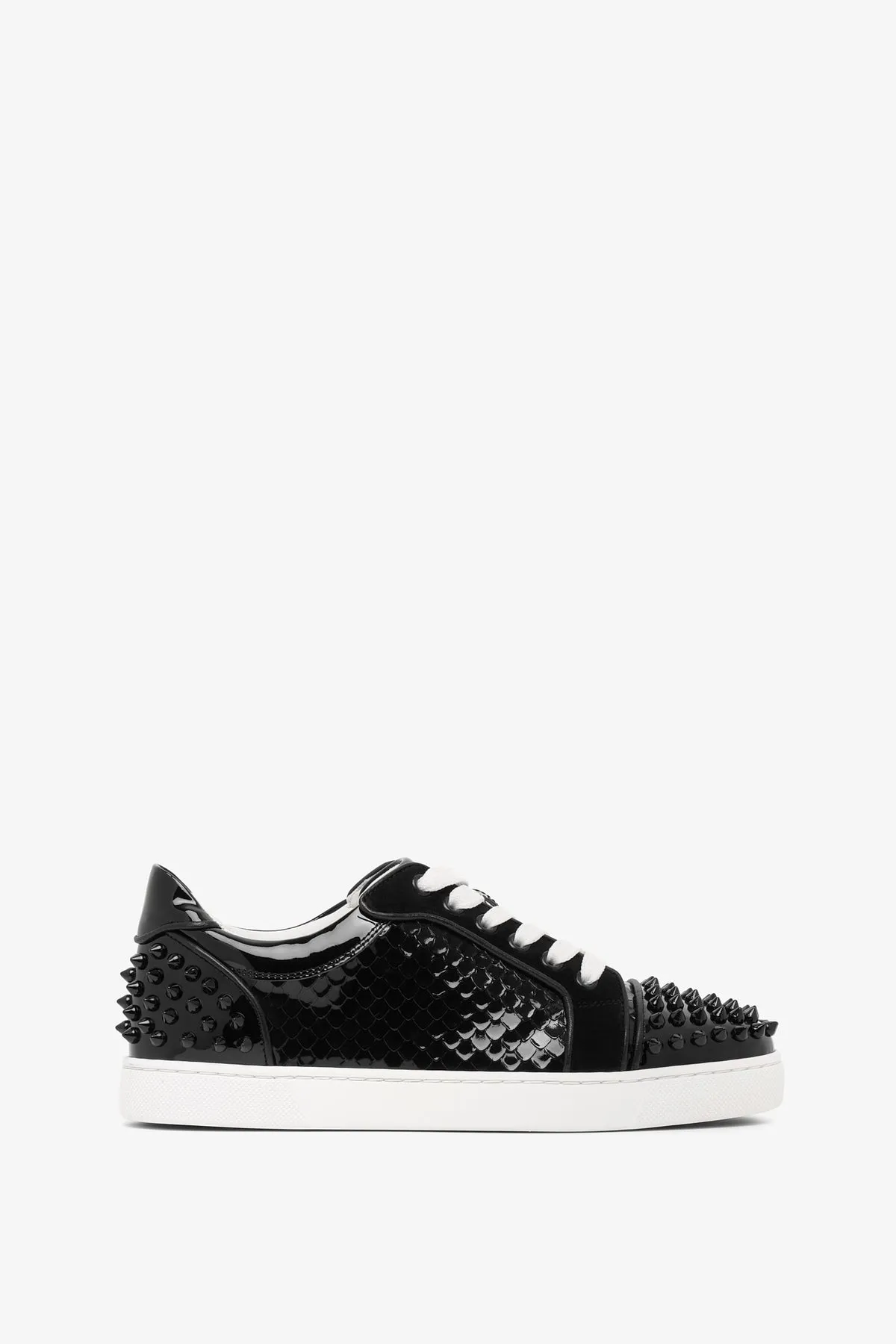 Christian Louboutin Vieira 2 orlato black patent sneakers