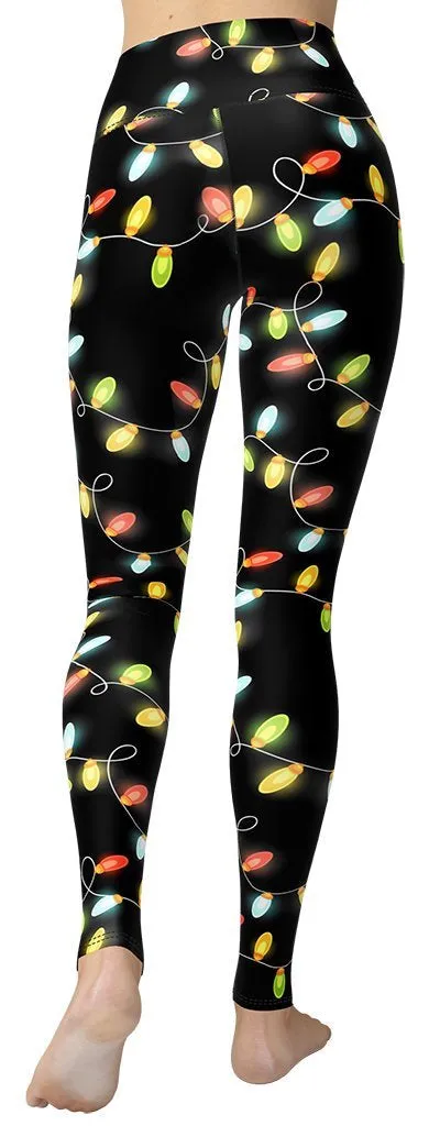 Christmas Lights Yoga Leggings