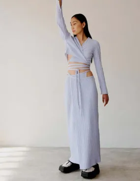 CHU SKIRT NUVOLA - Blue