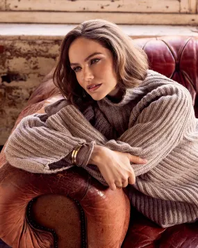 Chunky Fishermans Rib Jumper
