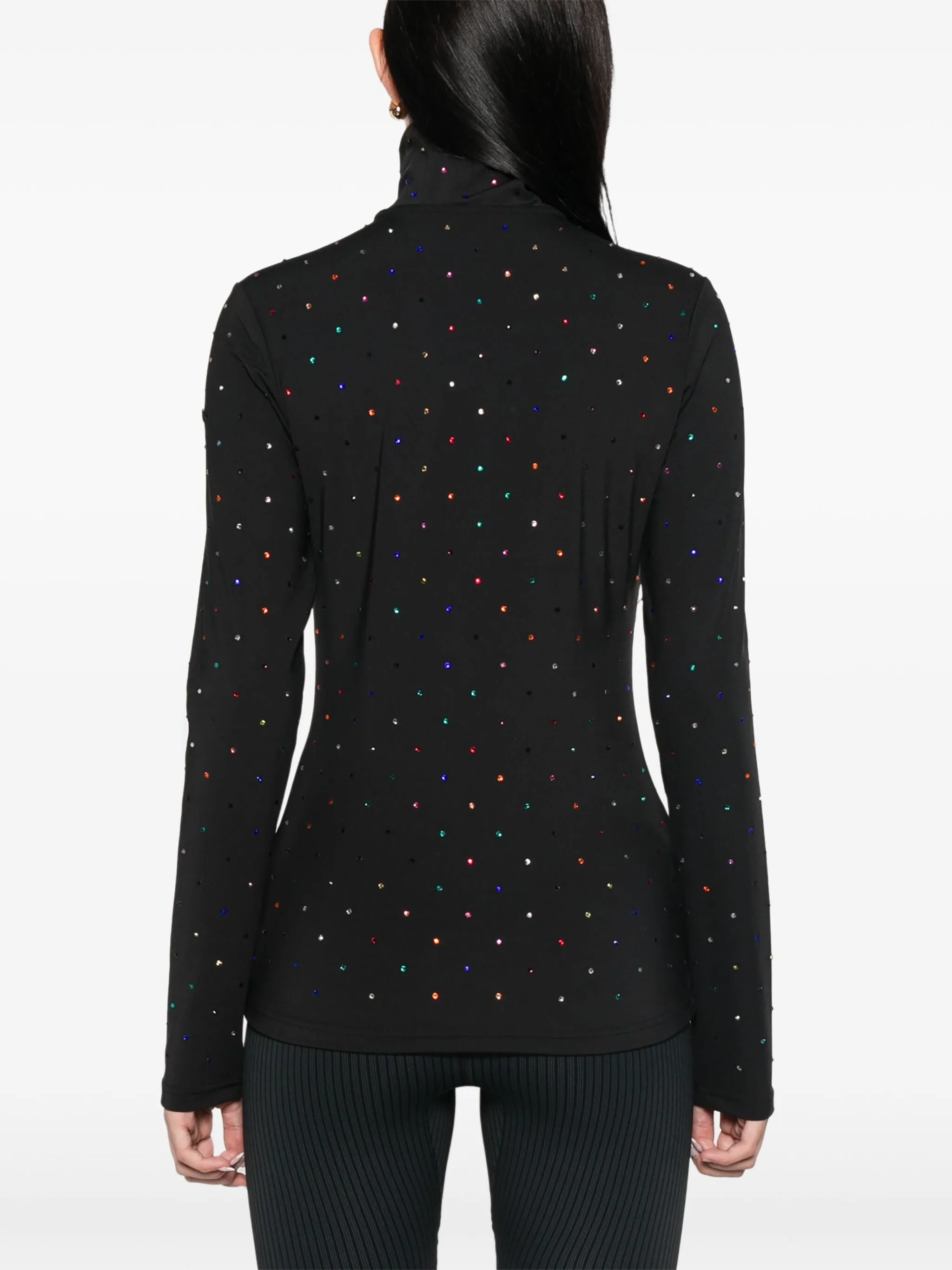 CLAIRE ski pully, black