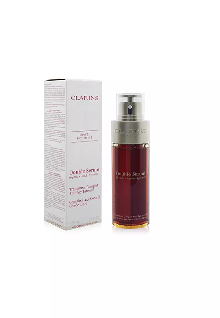Clarins CLARINS - Double Serum (Hydric + Lipidic System) Complete Age Control Concentrate 100ml/3.3oz