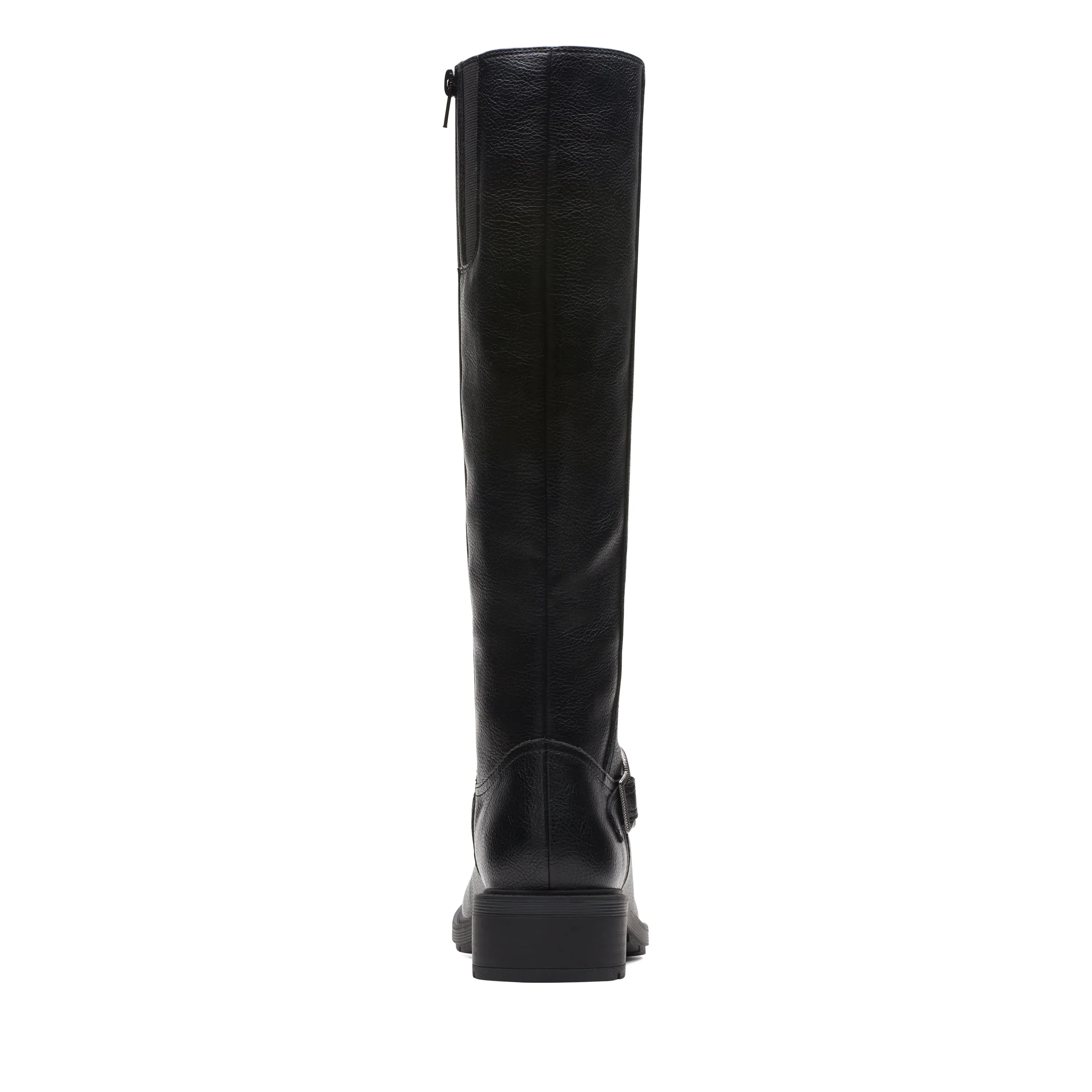 CLARKS | BOTAS MUJER | HEARTH RAE BLACK LEATHER BLACK LEATHER | NEGRO