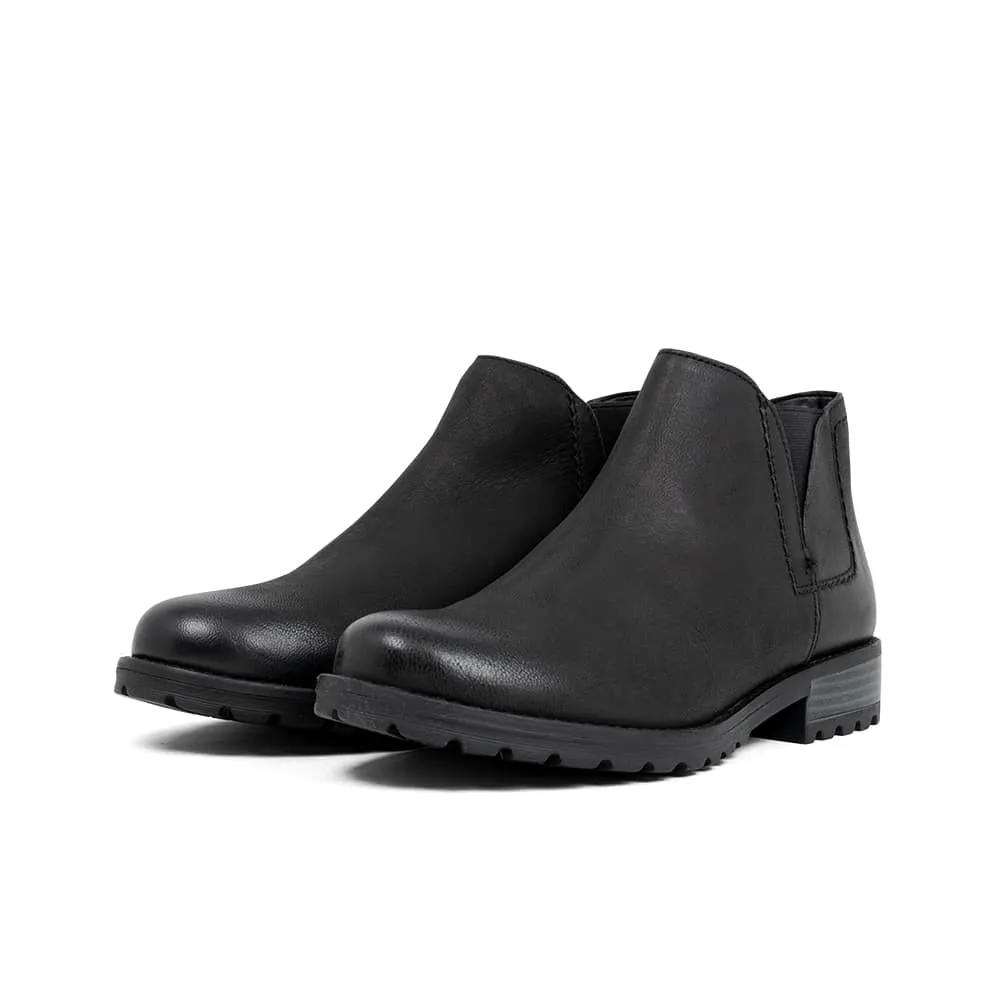 CLARKS Clarkwell Demi Black Leather
