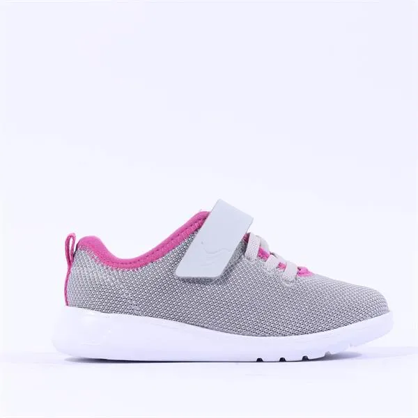 Clarks Kids Ath Weave T (F Fit) - Grey