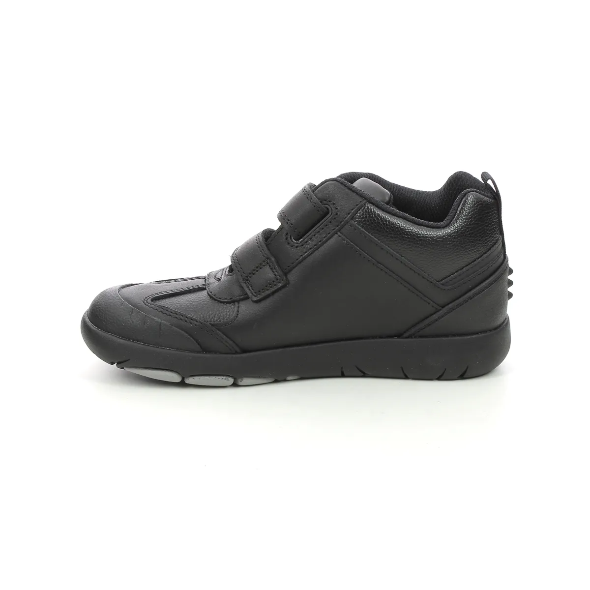 Clarks - Rex Hop Crash K 261628366f - F Fit (black Leather)
