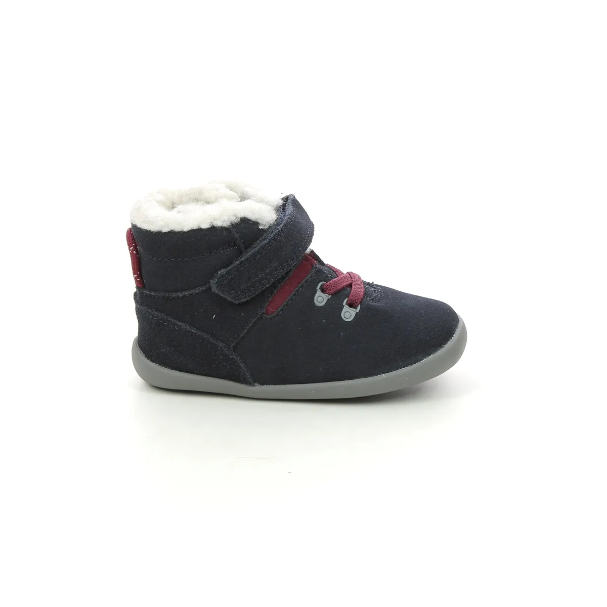 Clarks - Roamer Snug T 261614367g - G Fit (navy Suede)