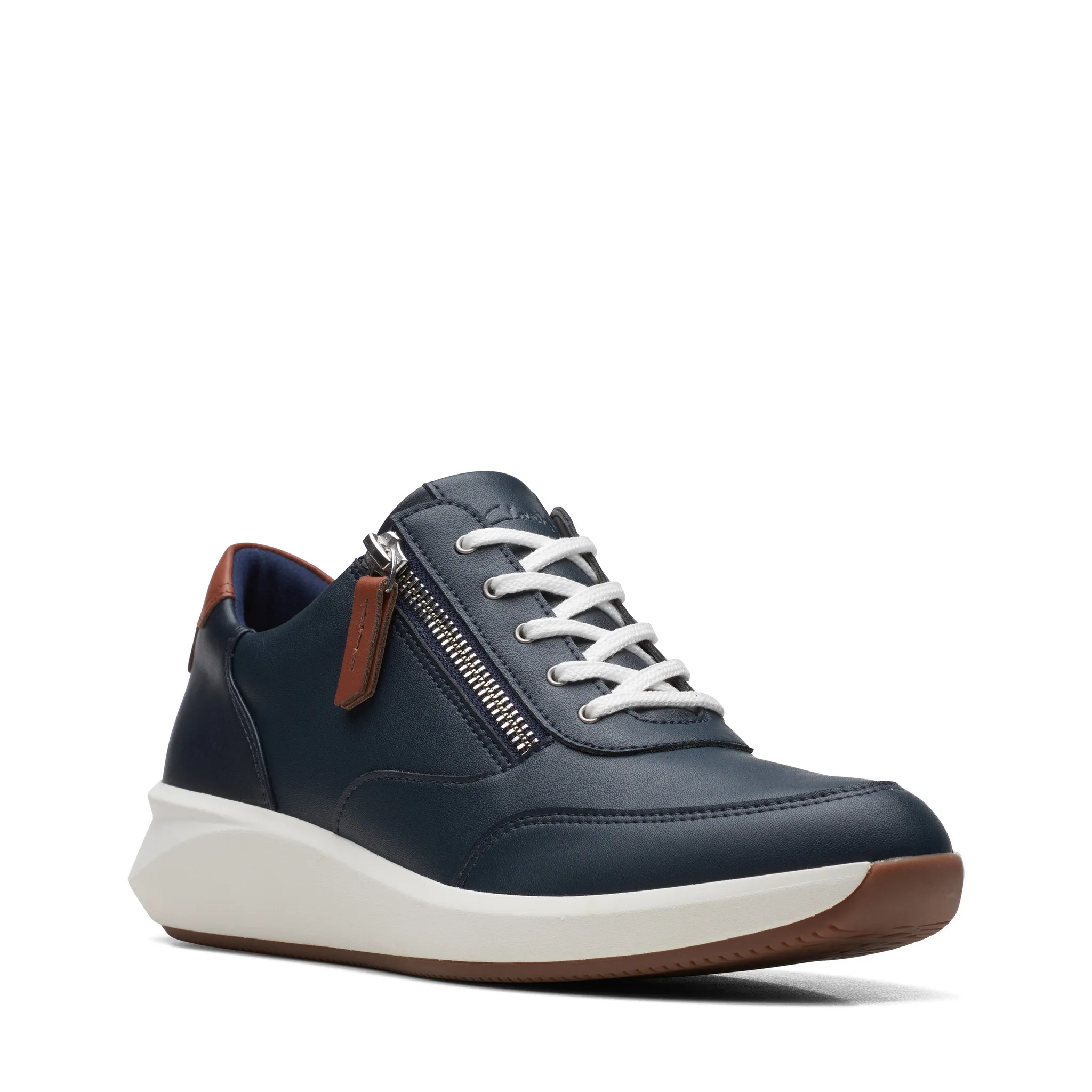 Clarks Un Rio Zip Navy