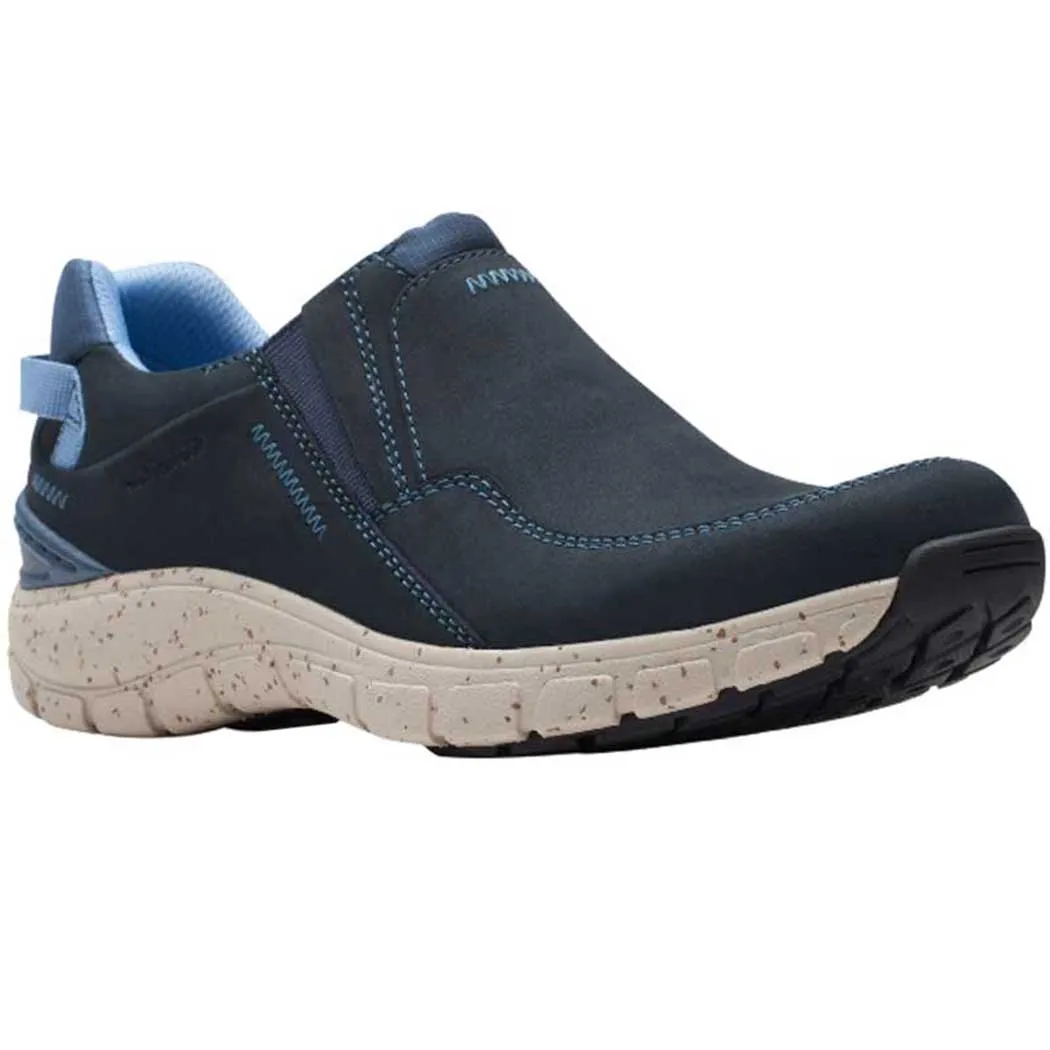 Clarks Wave PlateauAP Slip-On Navy (Women's)