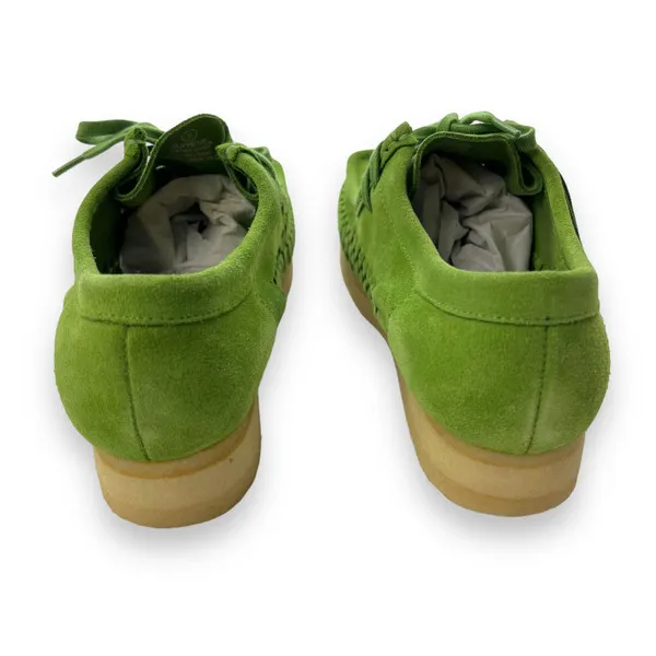 Clarks x Supreme Green Woven Wallabees 