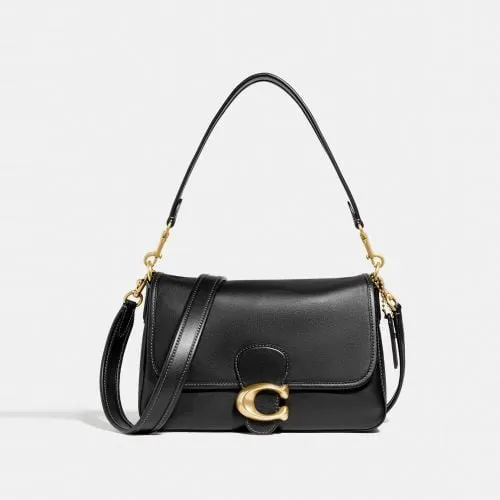 COACH Soft Tabby Shoulder Bag | Black