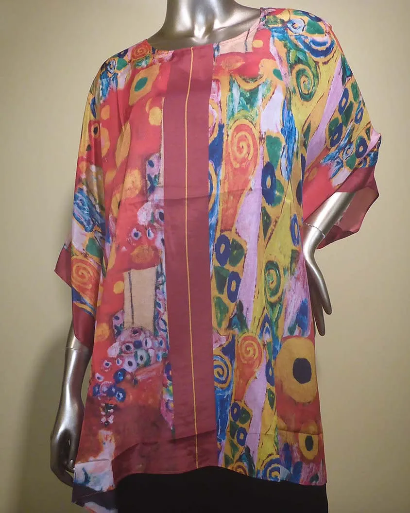 Cocoon House Long Silk Tunic