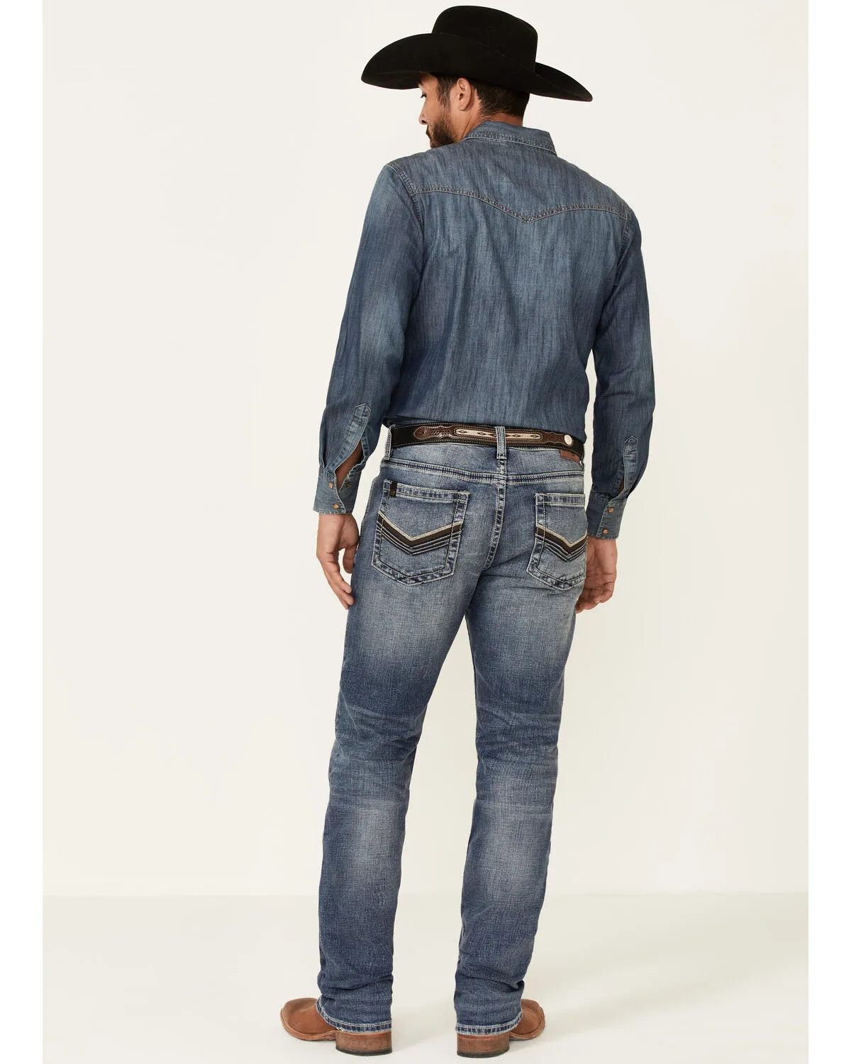 Cody James Core Men's Buster Stretch Medium Wash Slim Straight Jeans
