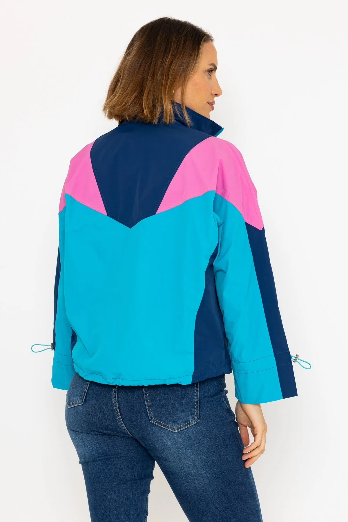 Colour block Wind Breaker Jacket