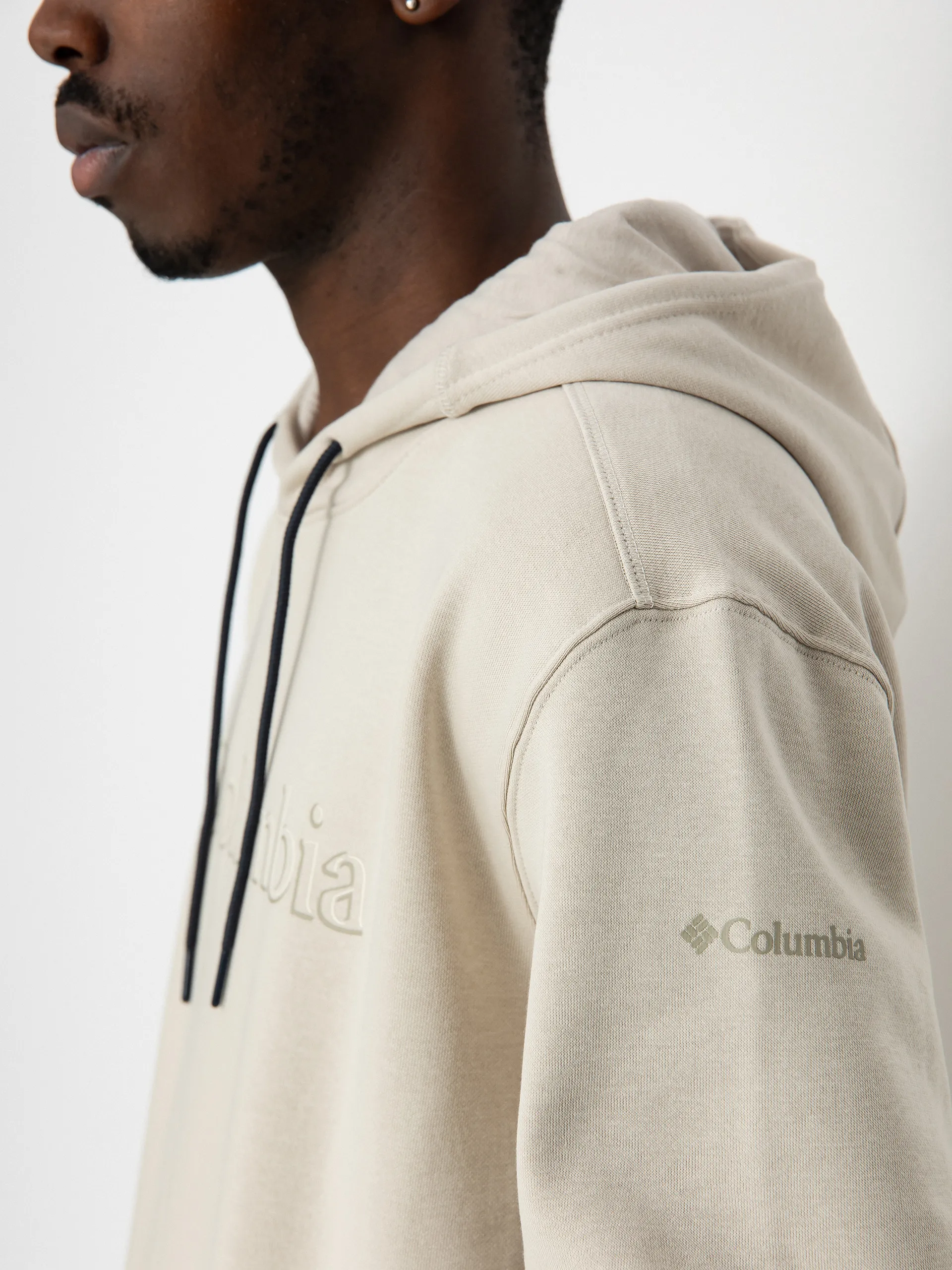 Columbia Csc Basic Logo II HD Hoodie (dark stone/branded shadow graphic)