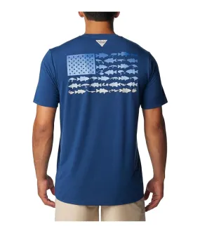 Columbia PFG™ Fish Flag Tech Tee Short Sleeve Men's