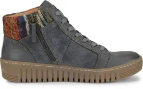 Comfortiva Women’s  Blue Multi Color Halia Patterned Sneakers 1051237909