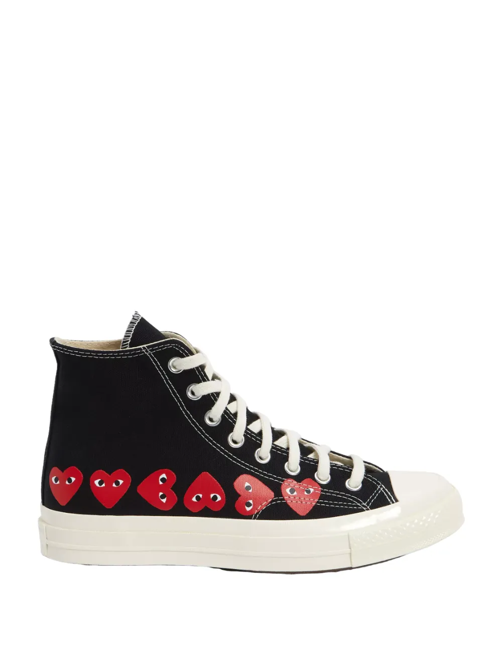 COMME DES GARÇONS PLAY High Top Sneakers | Luxury and style at your fingertips