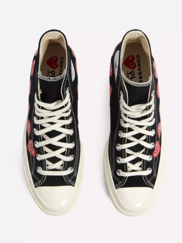COMME DES GARÇONS PLAY High Top Sneakers | Luxury and style at your fingertips