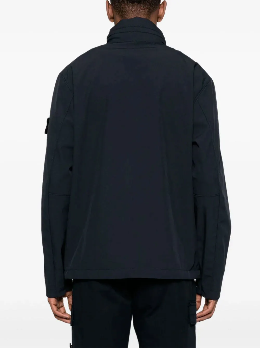 Compass-badge windbreaker