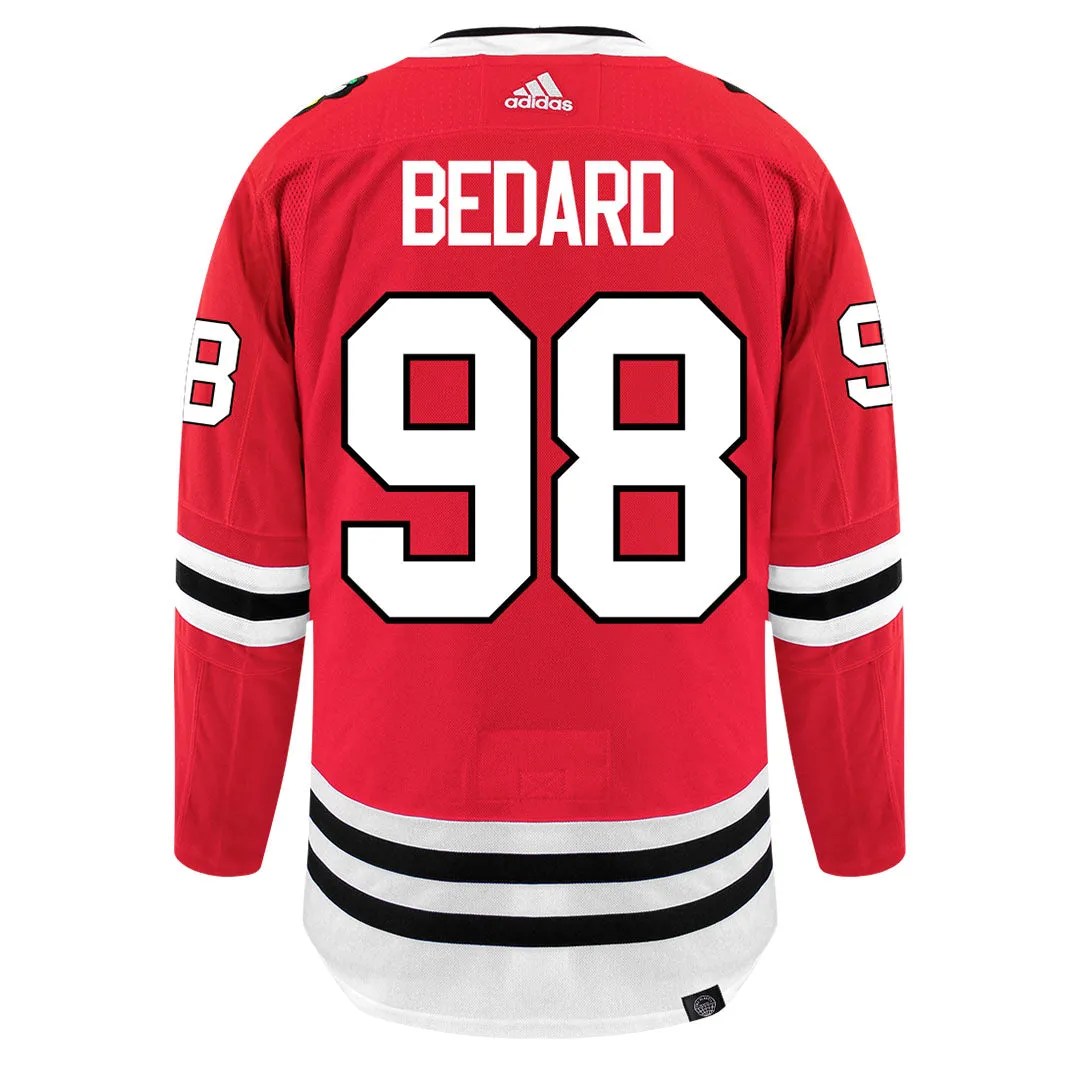 Connor Bedard Chicago Blackhawks Adidas Primegreen Authentic NHL Hockey Jersey     