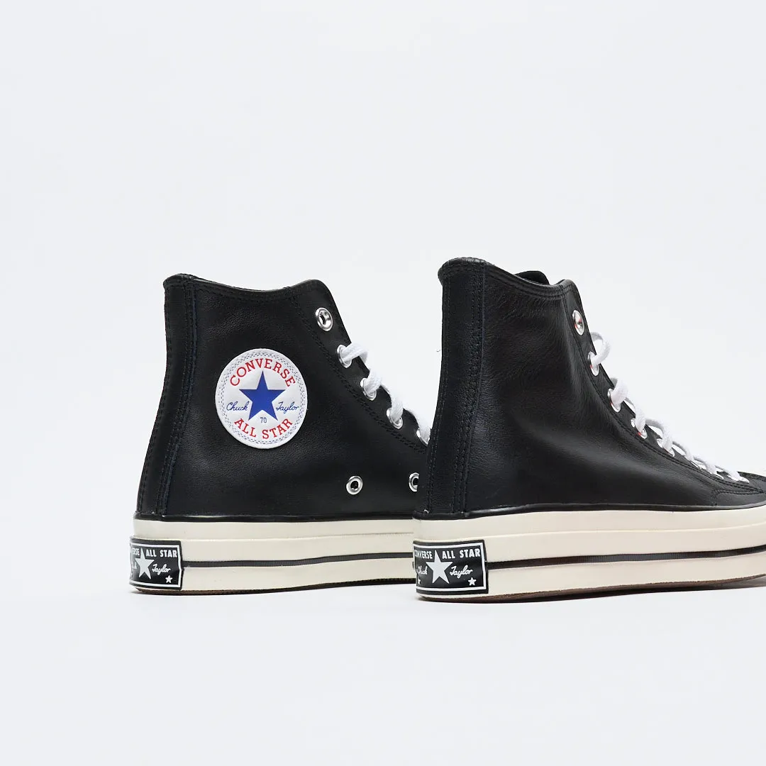 Converse - Chuck 70 Hi Leather (Black/White)