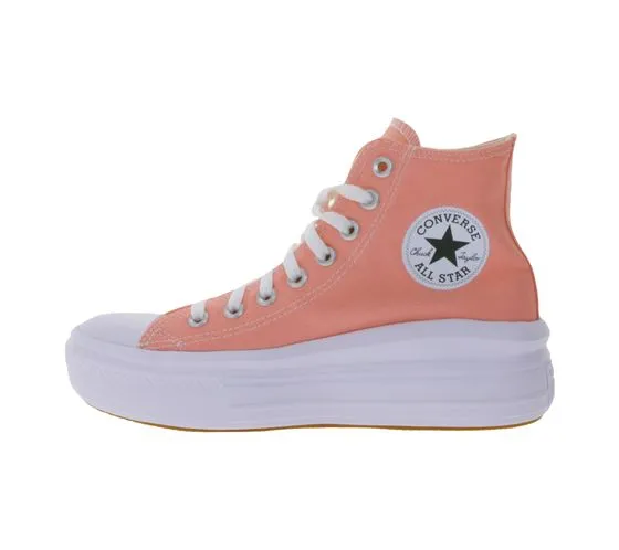 Converse Chuck Taylor All Star Move baskets montantes femme à semelle plateforme A03544C rose