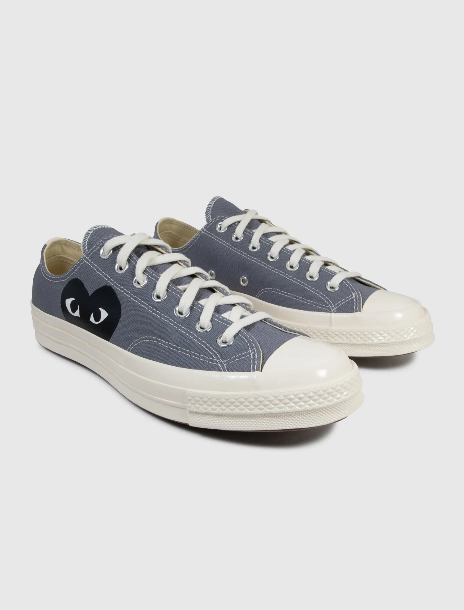 CONVERSE COMME DES GARÇONS PLAY CHUCK TAYLOR ALL STAR 70' LOW   GREY