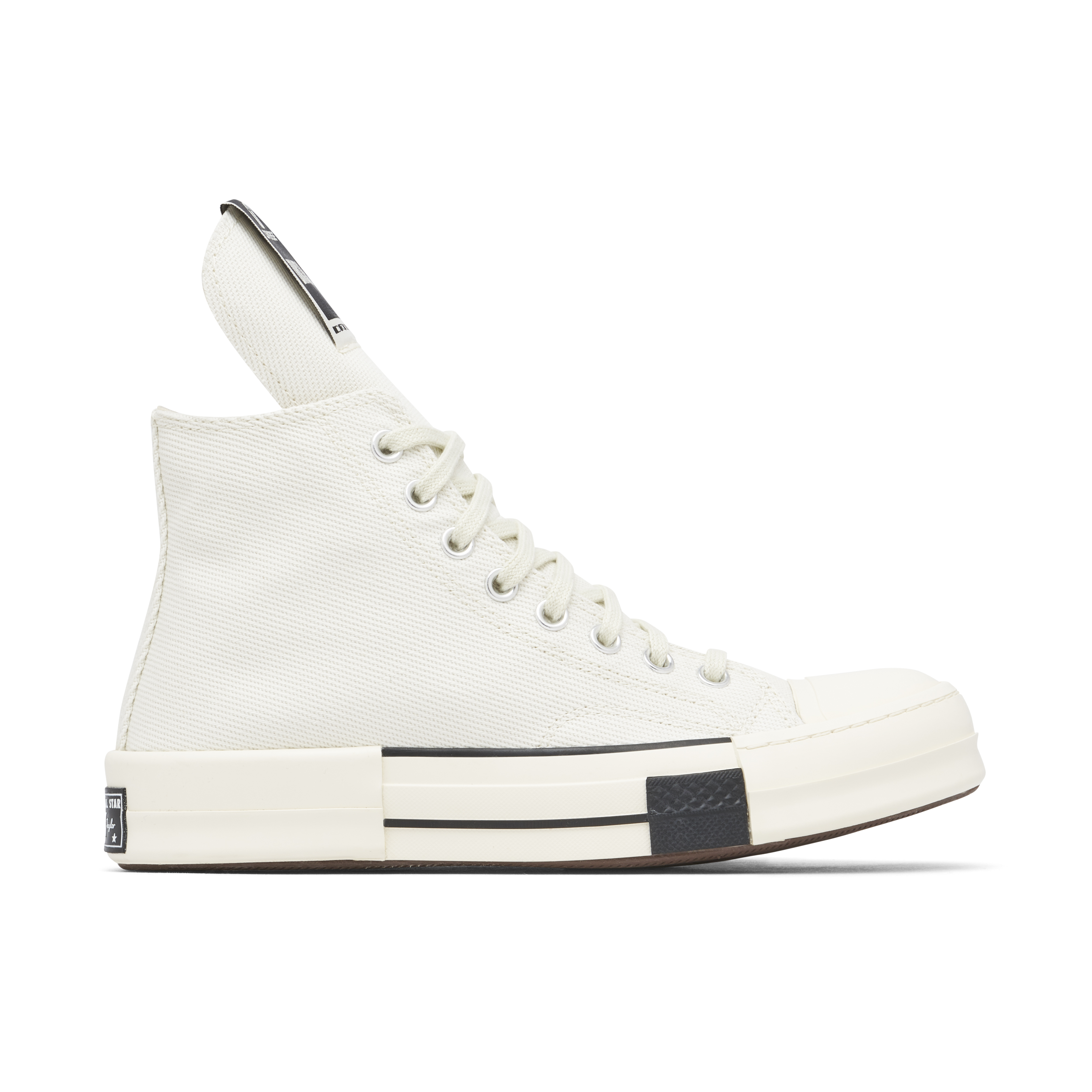 Converse DRKSTR Chuck Taylor All-Star 70 Ox x Rick Owens DRKSHDW White | 172346C | Laced