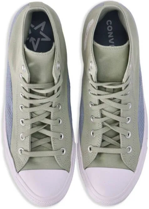 Converse logo-patch hi-top sneakers SAGE OCEAN RETREAT WHITE