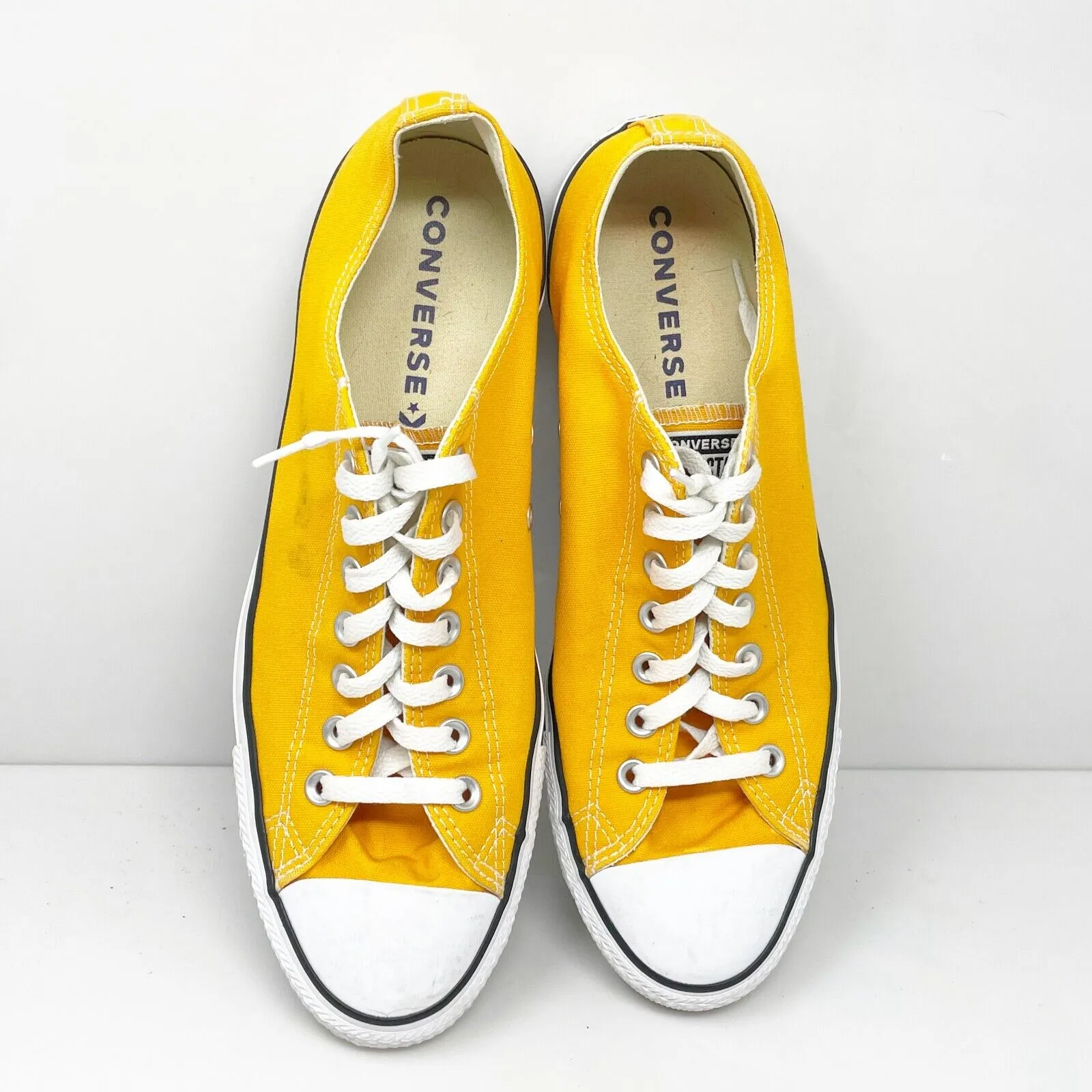 Converse Unisex CT All Star OX 159676F Yellow Casual Shoes Sneakers M10.5 W12.5