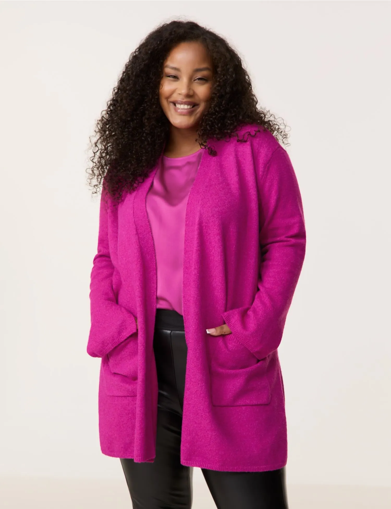 Cosy long cardigan