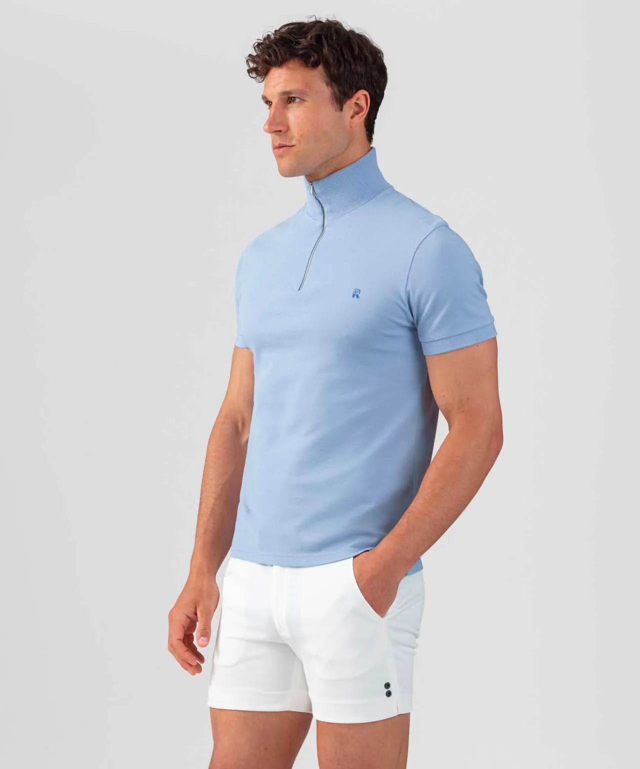 Cotton Piqué RD Polo: Cloudy Bay