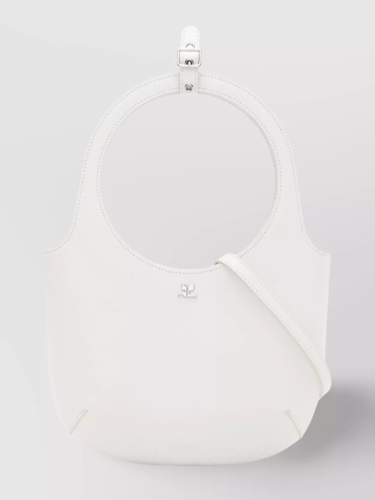 Courrèges   Round handle shoulder bag