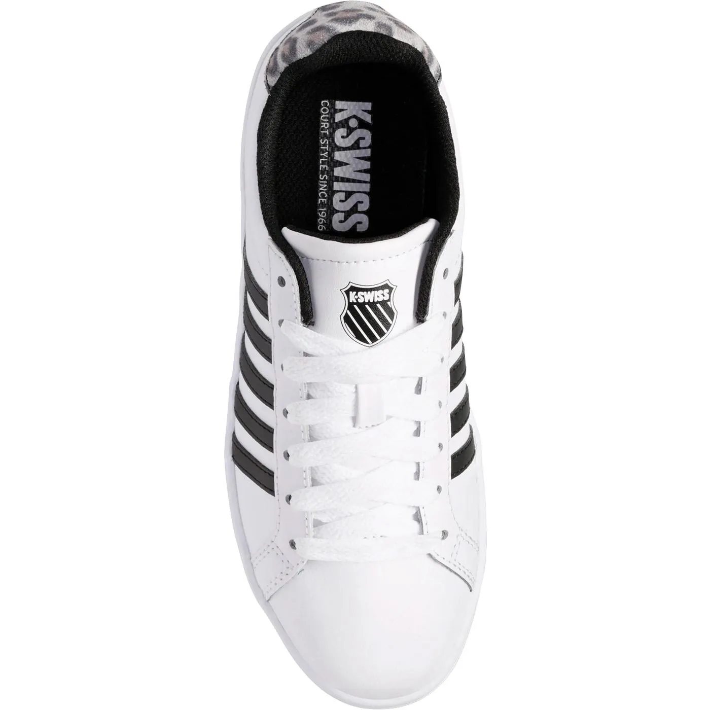 Court Tiebreak K.SWISS Women's Retro Trainers W/B