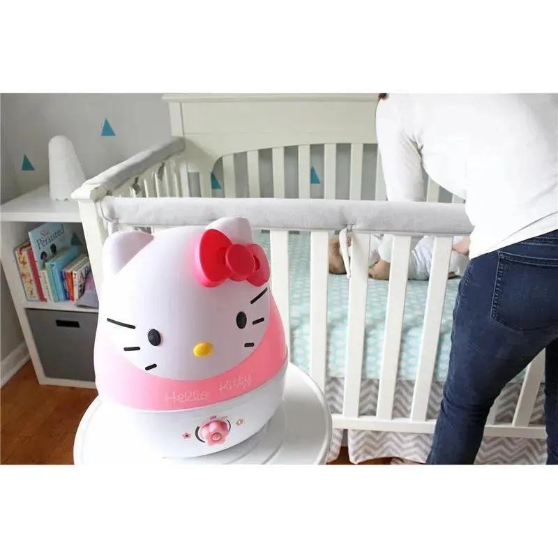 Crane - Adorables Ultrasonic Humidifiers, 1 Gallon Cool Mist Air Humidifier, Hello Kitty