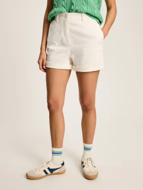 Cream Chino Shorts