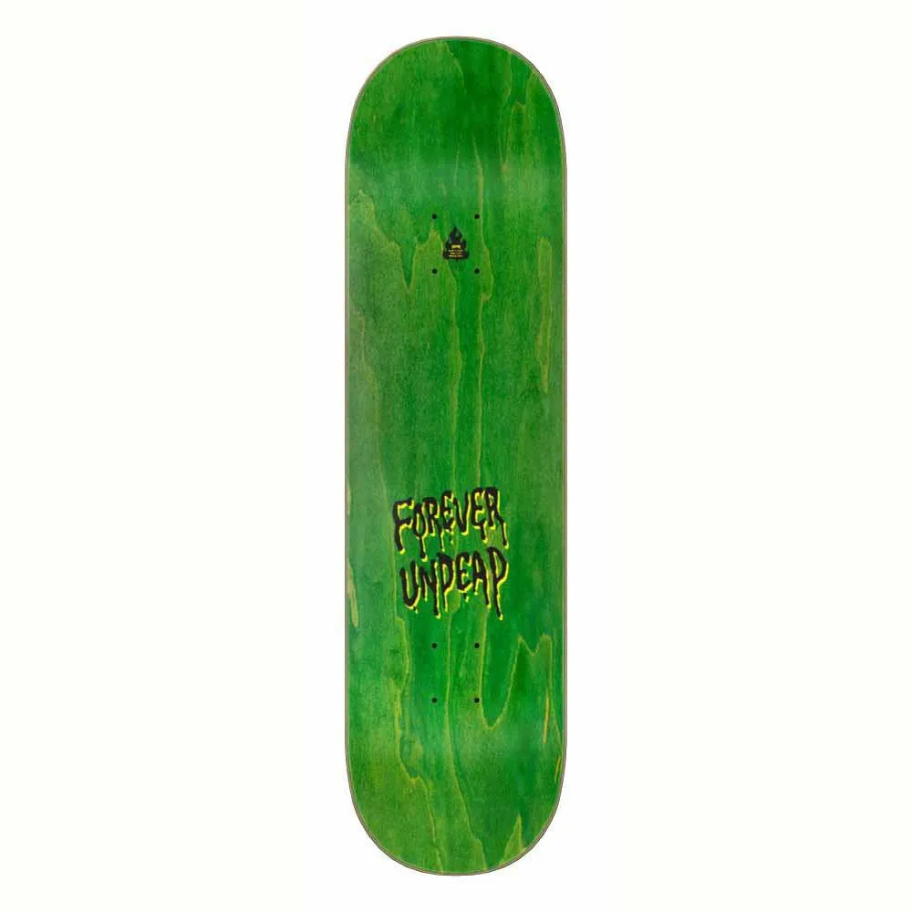 Creature Skateboard Deck Forever Undead LG Green 8.25