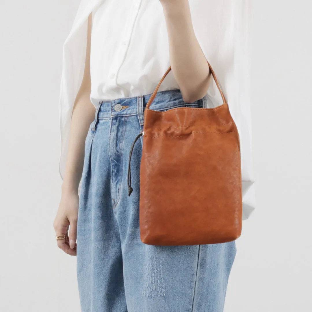 CREED（クリード） ドローストリング トート ホースレザー / メンズ レディース バッグ 鞄 小さめ 馬革 日本製 Drawstring Tote Cowlether