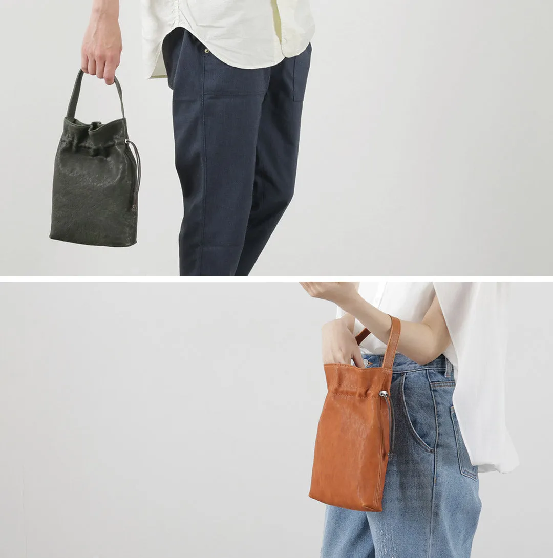 CREED（クリード） ドローストリング トート ホースレザー / メンズ レディース バッグ 鞄 小さめ 馬革 日本製 Drawstring Tote Cowlether