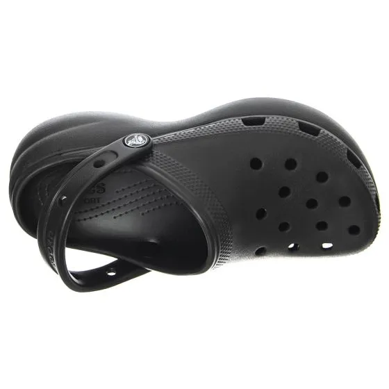 CROCS W' Classic Platform Clog W Black Sandals