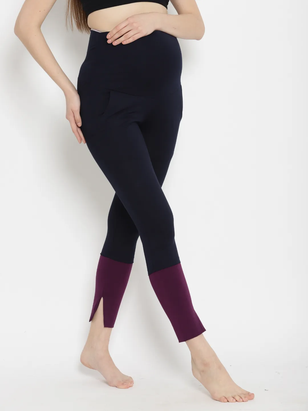 Cropped Maternity Leggings